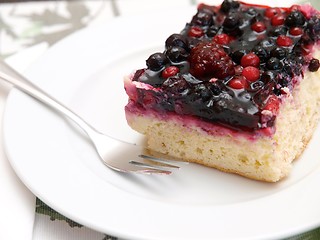 Image showing Berry Cake 