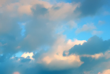 Image showing evening sky background