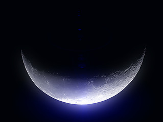 Image showing Half moon