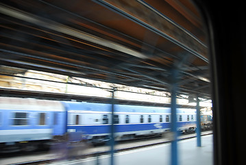 Image showing Train station