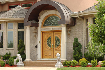 Image showing Elegant house entryway