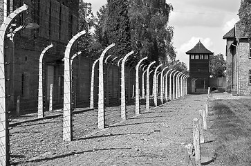 Image showing Auschwitz Birkenau concentration camp.