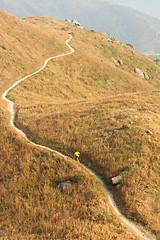 Image showing path in mountain