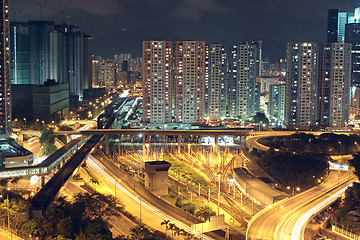 Image showing city night