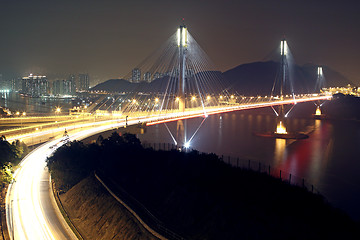 Image showing traffic bridge