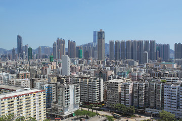 Image showing hong kong downtown 