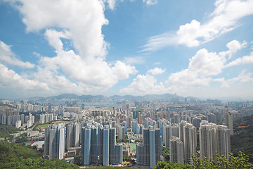 Image showing Hong Kong downtown 