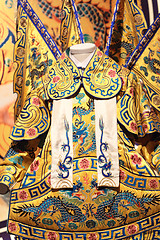 Image showing chinese opera cloth