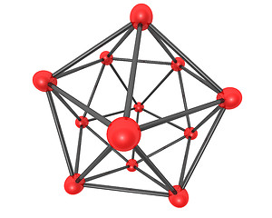 Image showing Molecular connections