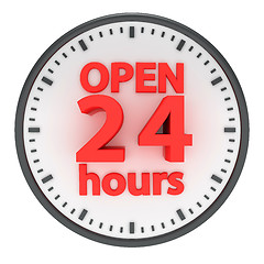 Image showing Open 24 hours