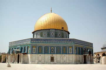 Image showing Dome of the rock in Jerusalem