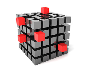 Image showing Cube organization