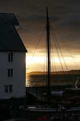 Image showing Ålesund in Sunset