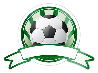 Image showing Soccer emblem