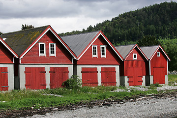 Image showing Boat Houses