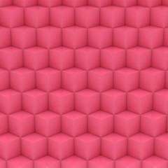 Image showing Pink mesh background
