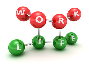 Image showing Work and life 