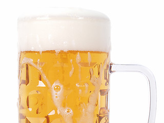 Image showing German beer glass