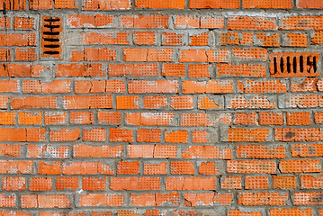 Image showing dirty brick wall