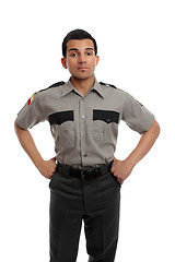 Image showing Prison guard or policeman