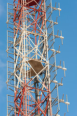 Image showing Telecom mast