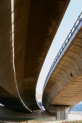 Image showing  under side of a bridge