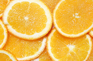 Image showing orange fruit background