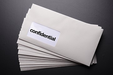 Image showing confidential