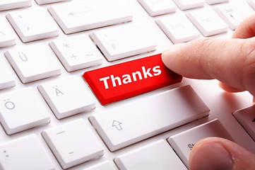 Image showing thank you