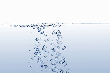 Image showing fresh water with bubbles