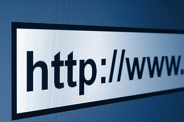 Image showing internet browser