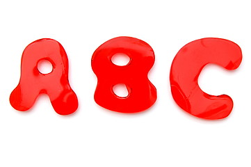 Image showing letters an numbers