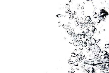 Image showing air bubbles in water