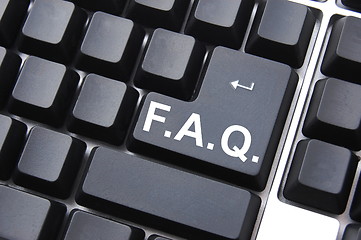 Image showing frequently asked questions