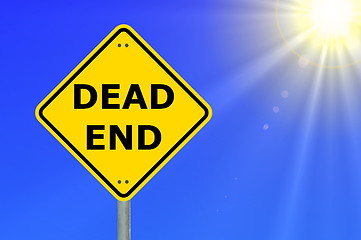 Image showing end sign