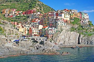 Image showing Italy. Cinque Terre. Manarola village 