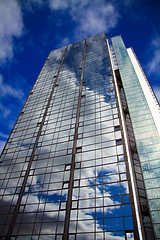 Image showing Blue sky building