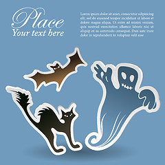 Image showing Halloween sticker