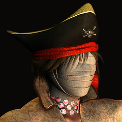 Image showing mummy pirate