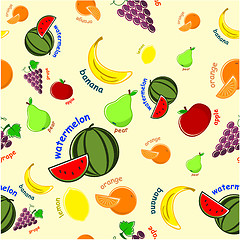 Image showing fruit pattern