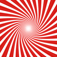 Image showing White and red vortex