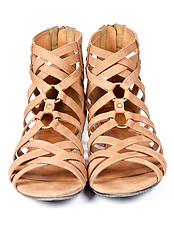 Image showing brown sandals