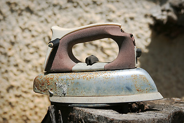 Image showing Old iron