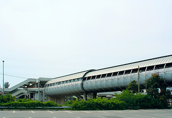 Image showing glass tunnel