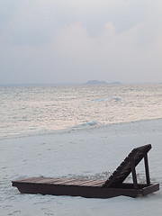 Image showing Serene beach scene