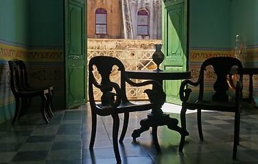 Image showing Spanish style room in Cuba