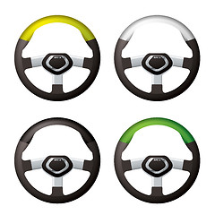 Image showing Steering wheel collection