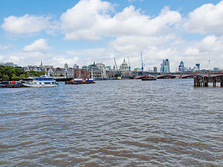 Image showing River Thames in London