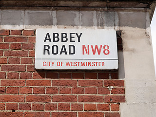 Image showing Abbey Road, London, UK