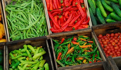 Image showing Fresh vegetables